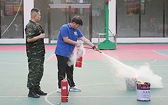 太原萬通開展消防演練 筑牢校園安全防線
