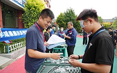蒙眼识工具 匠心见真功 | 太原万通新能源汽车专业教学成果展圆满举行